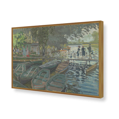 [Color:Polished Gold], Picture of art in a Polished Gold frame of the corner
