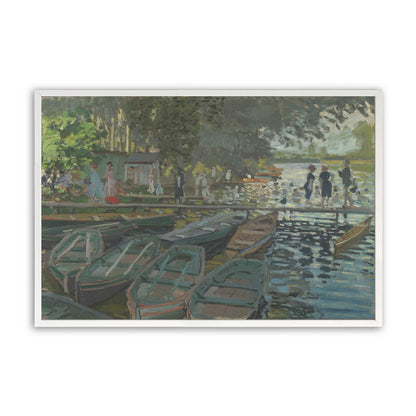 [Color:Opaque White], Picture of art in a Opaque White frame