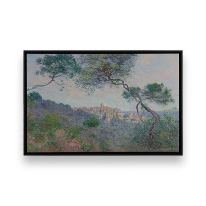 [Color:Satin Black], Picture of art in a Satin Black frame