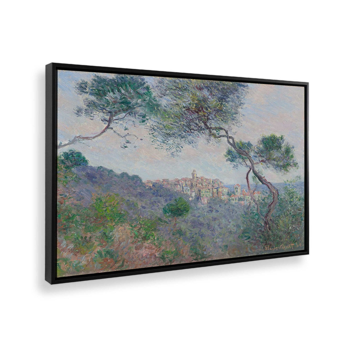 [Color:Satin Black], Picture of the corner of the art