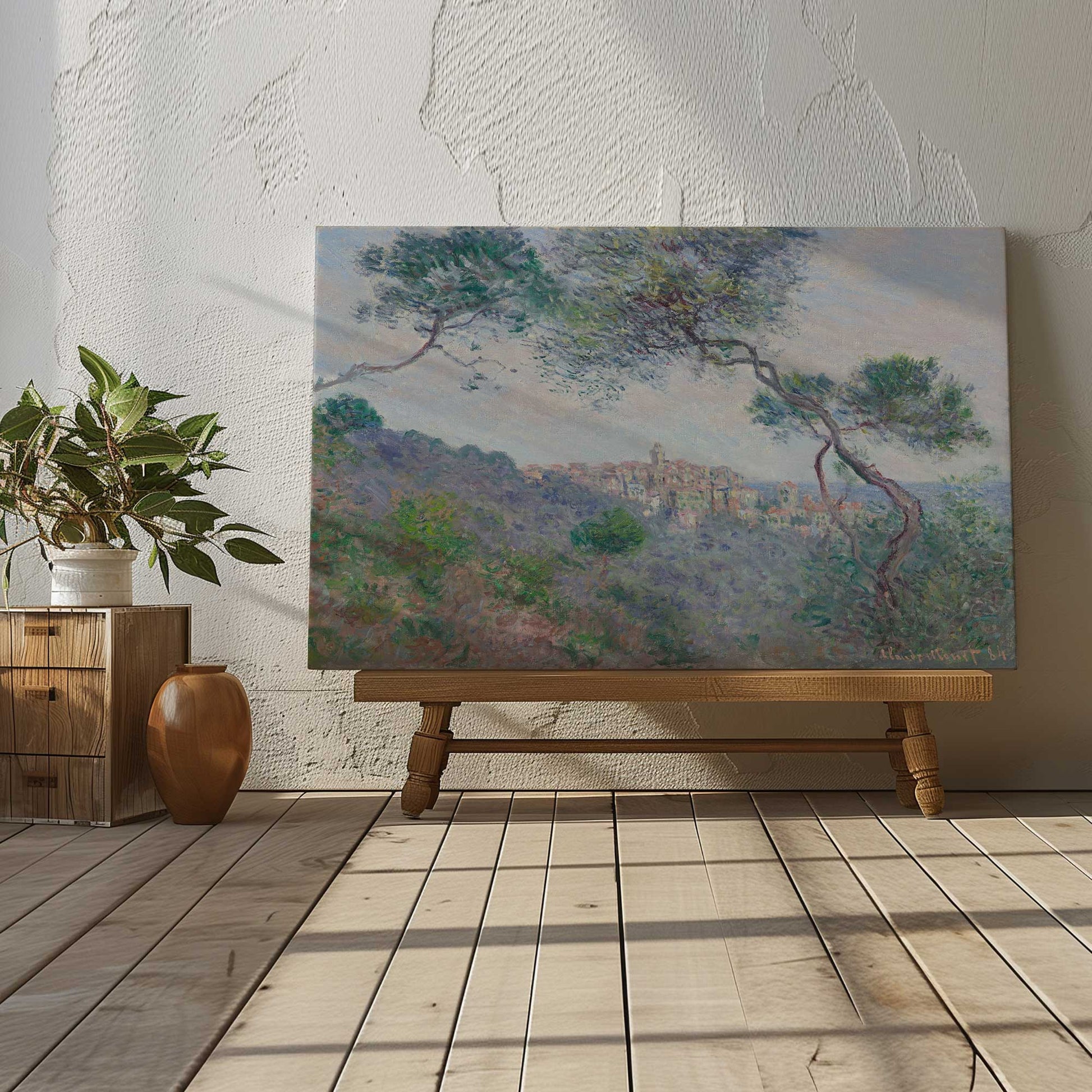 Picture of art in a room