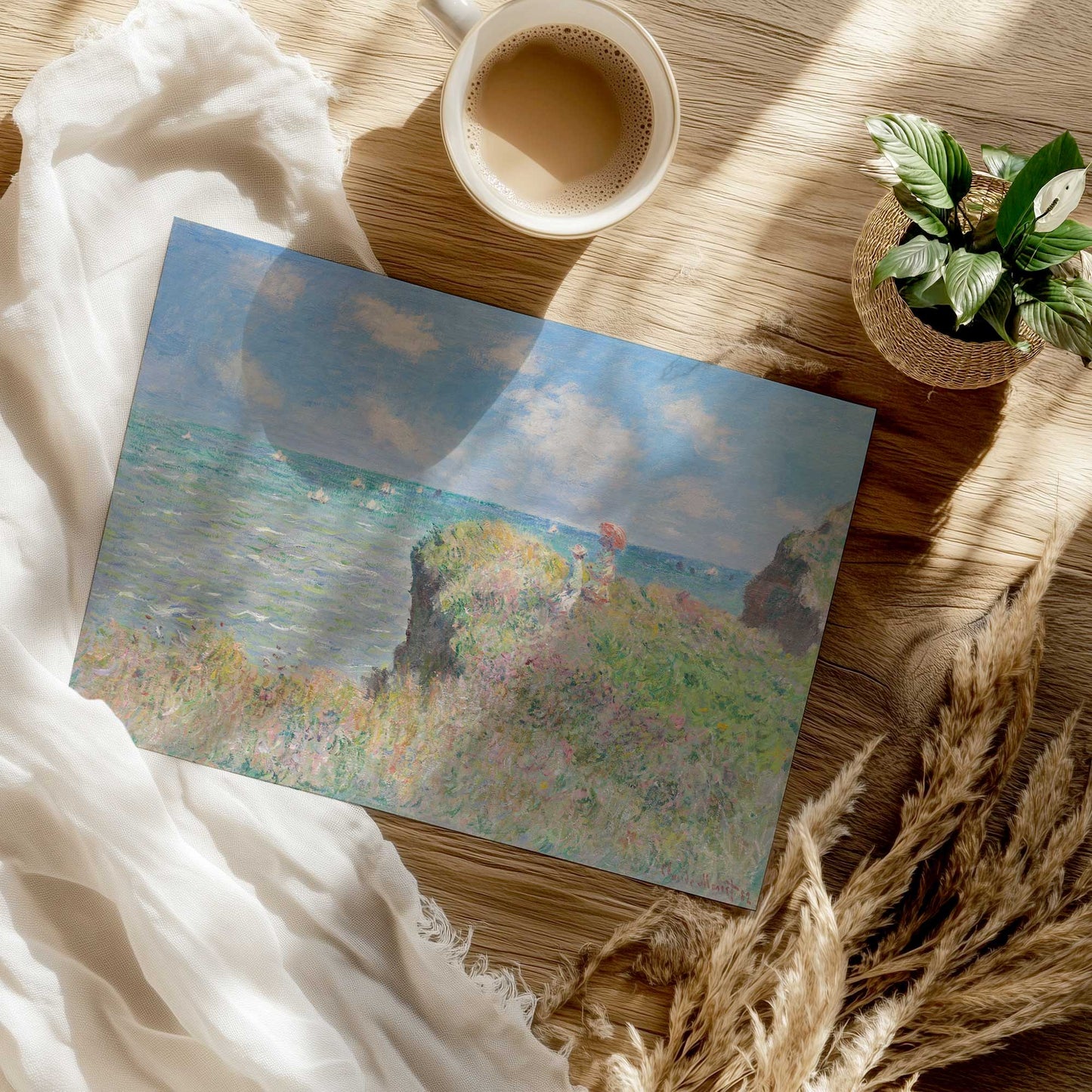 [Color:Rolled Print], Picture of close up of art