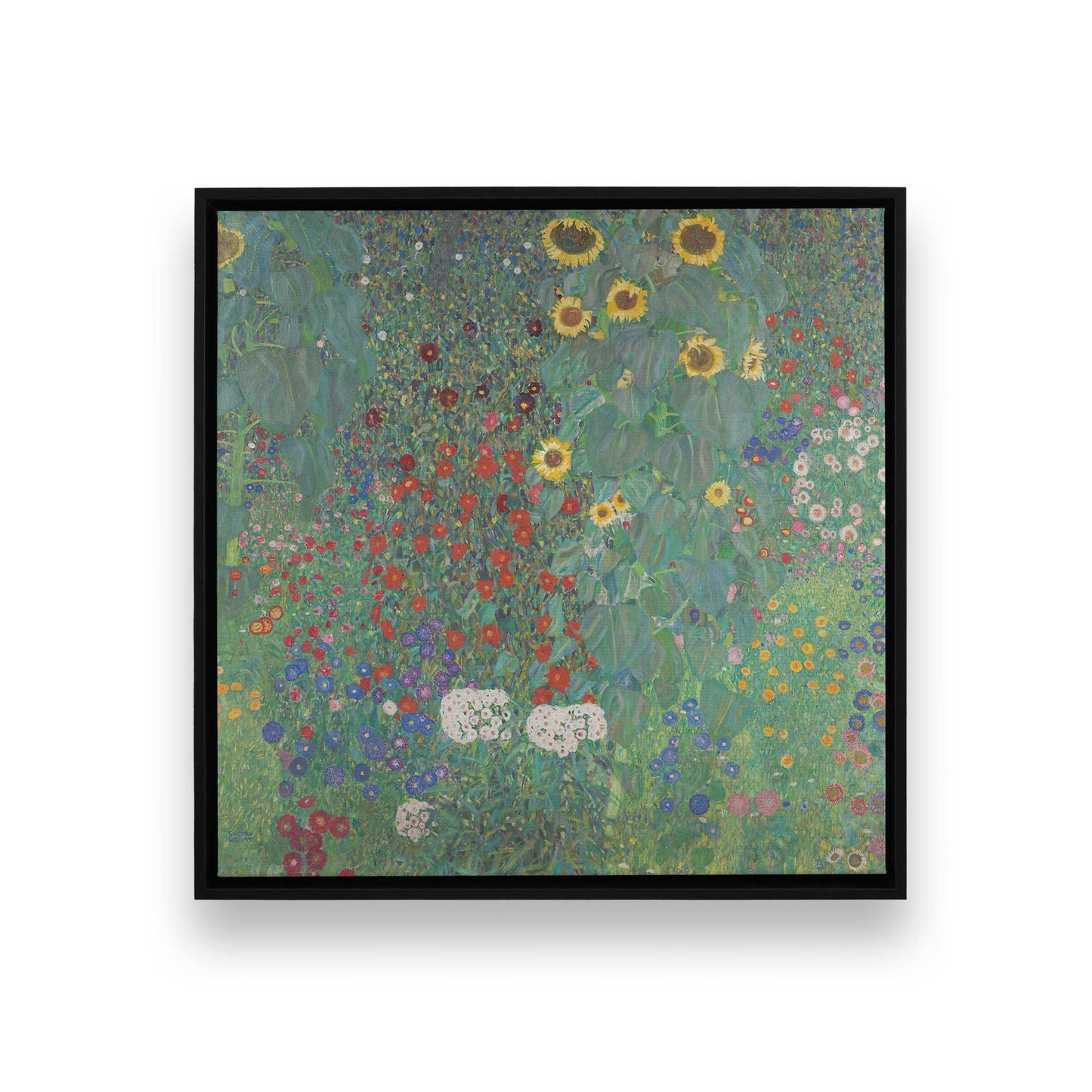 [Color:Satin Black], Picture of art in a Satin Black frame