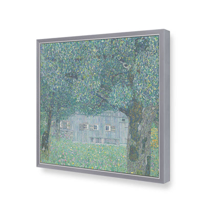 [Color:Polished Chrome], Picture of art in a Polished Chrome frame of the corner