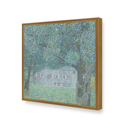 [Color:Polished Gold], Picture of art in a Polished Gold frame of the corner
