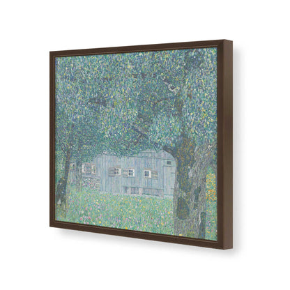 [Color:Espresso], Picture of art in a Espresso frame of the corner
