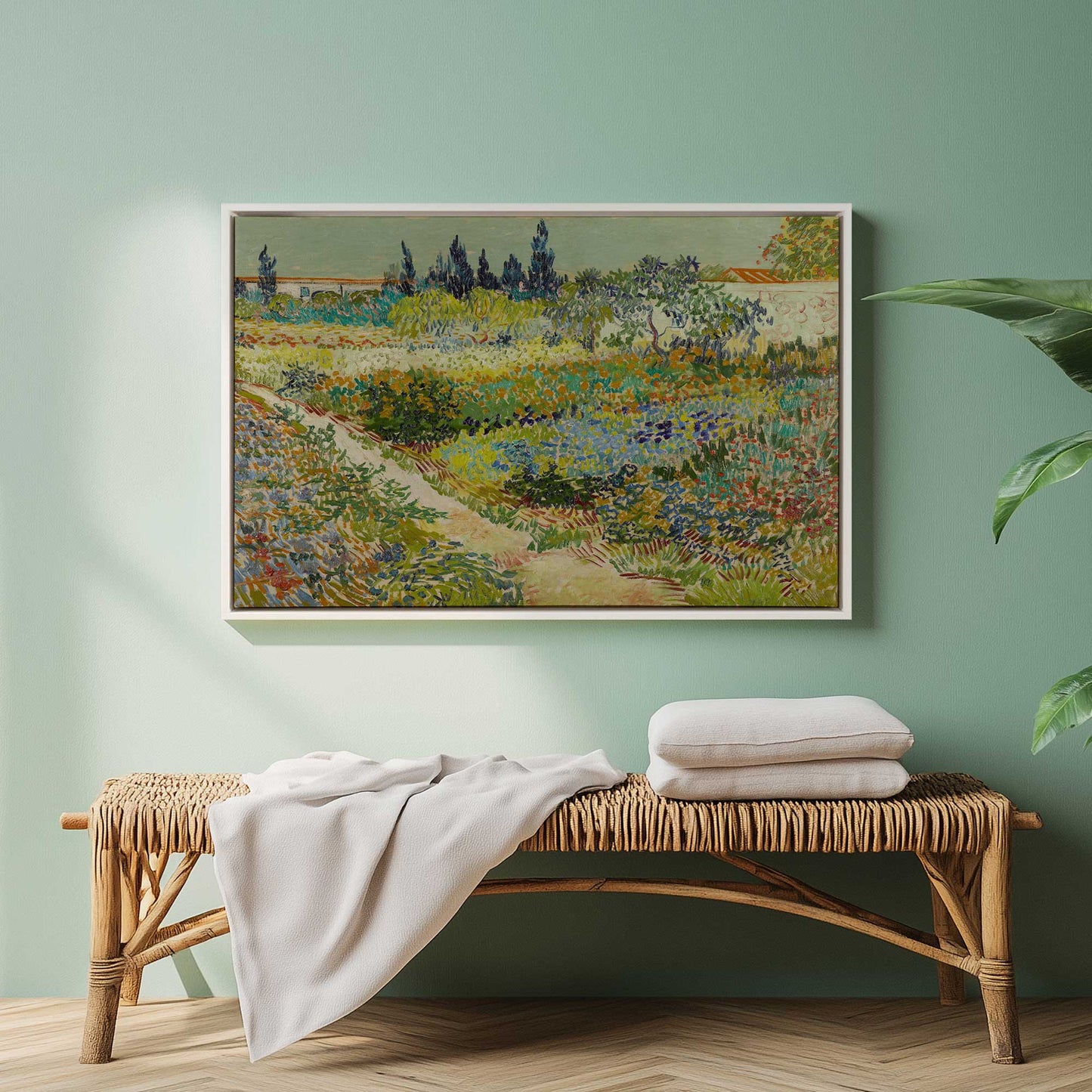 Picture of art in a room
