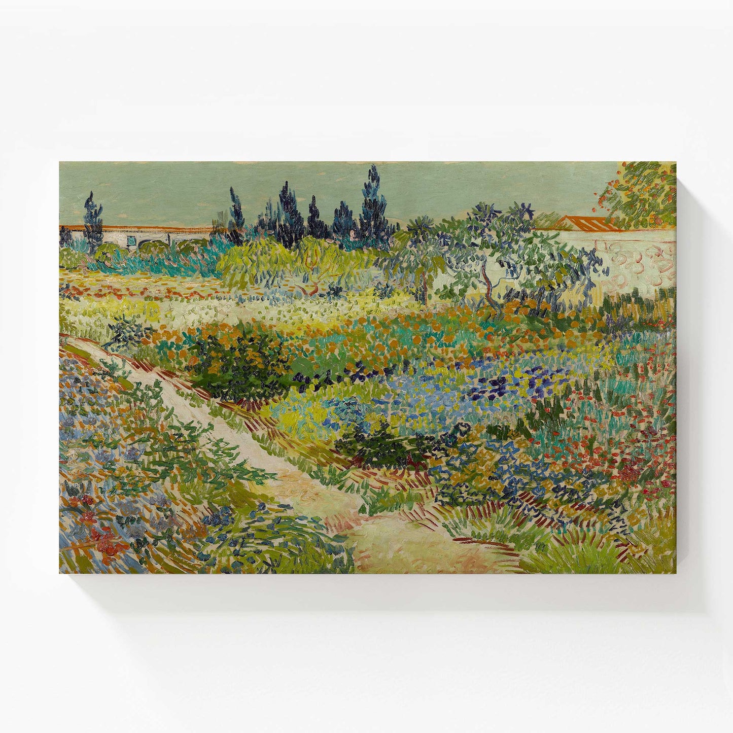 [Color:Stretched Canvas], Picture of art