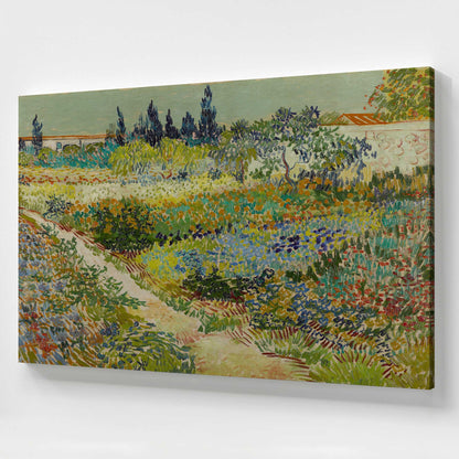 [Color:Stretched Canvas], Picture of art at an angle