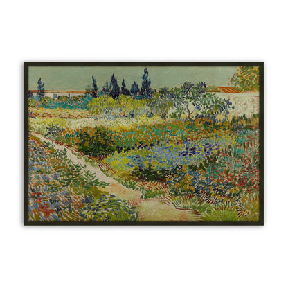 [Color:Satin Black], Picture of art in a Satin Black frame