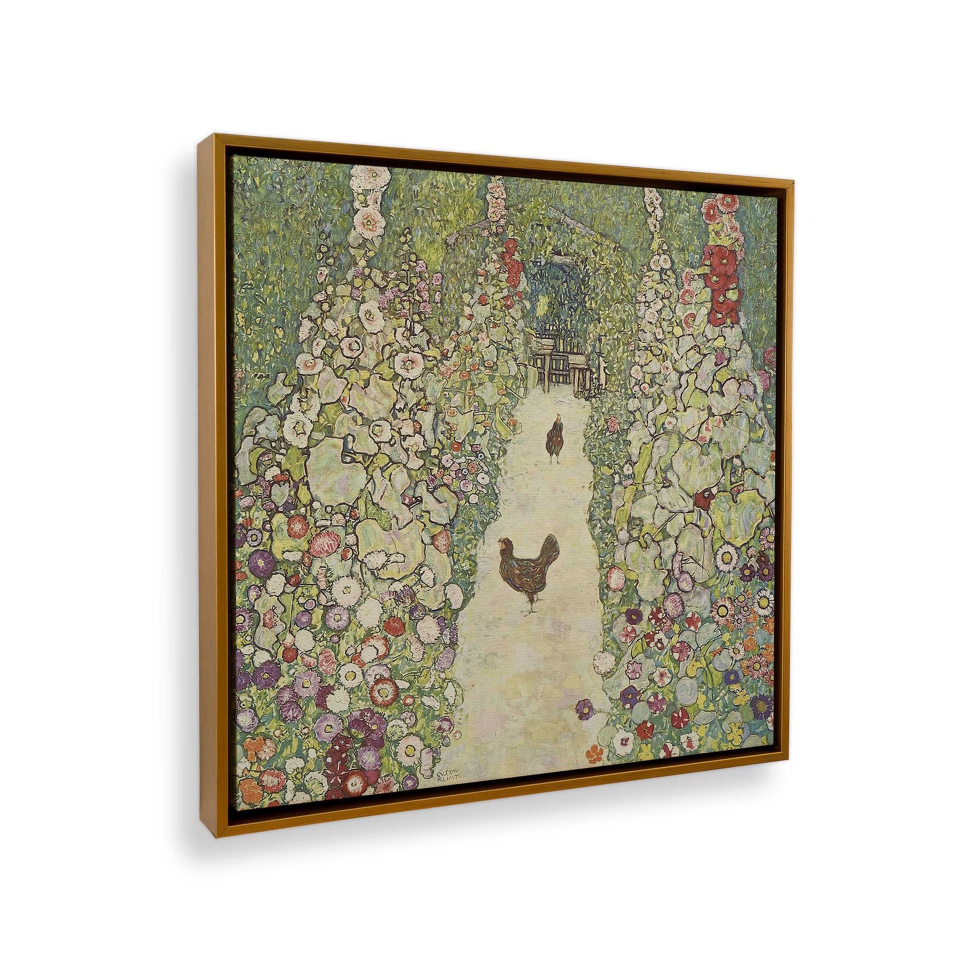 [Color:Polished Gold], Picture of the corner of the art