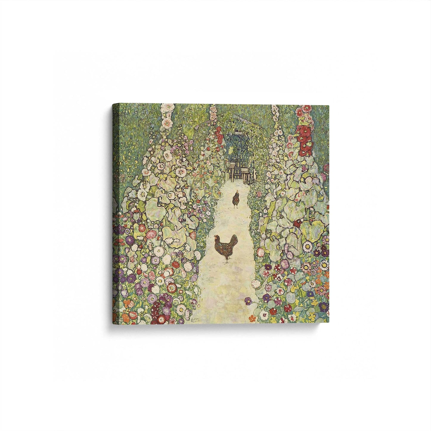 [Color:Stretched Canvas], Picture of art at an angle