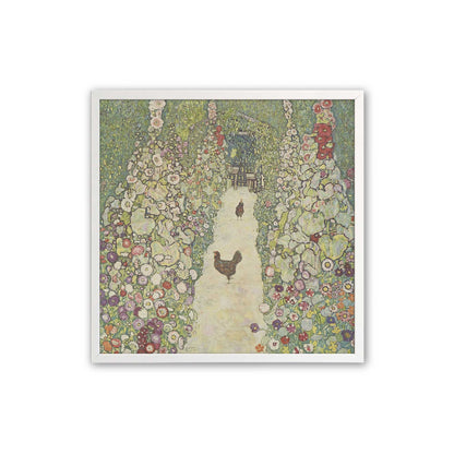 [Color:Opaque White], Picture of art in a Opaque White frame