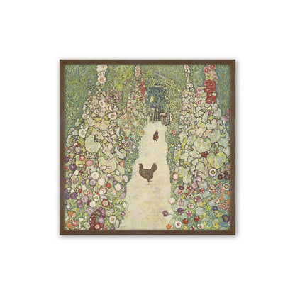 [Color:Walnut], Picture of art in a Walnut frame