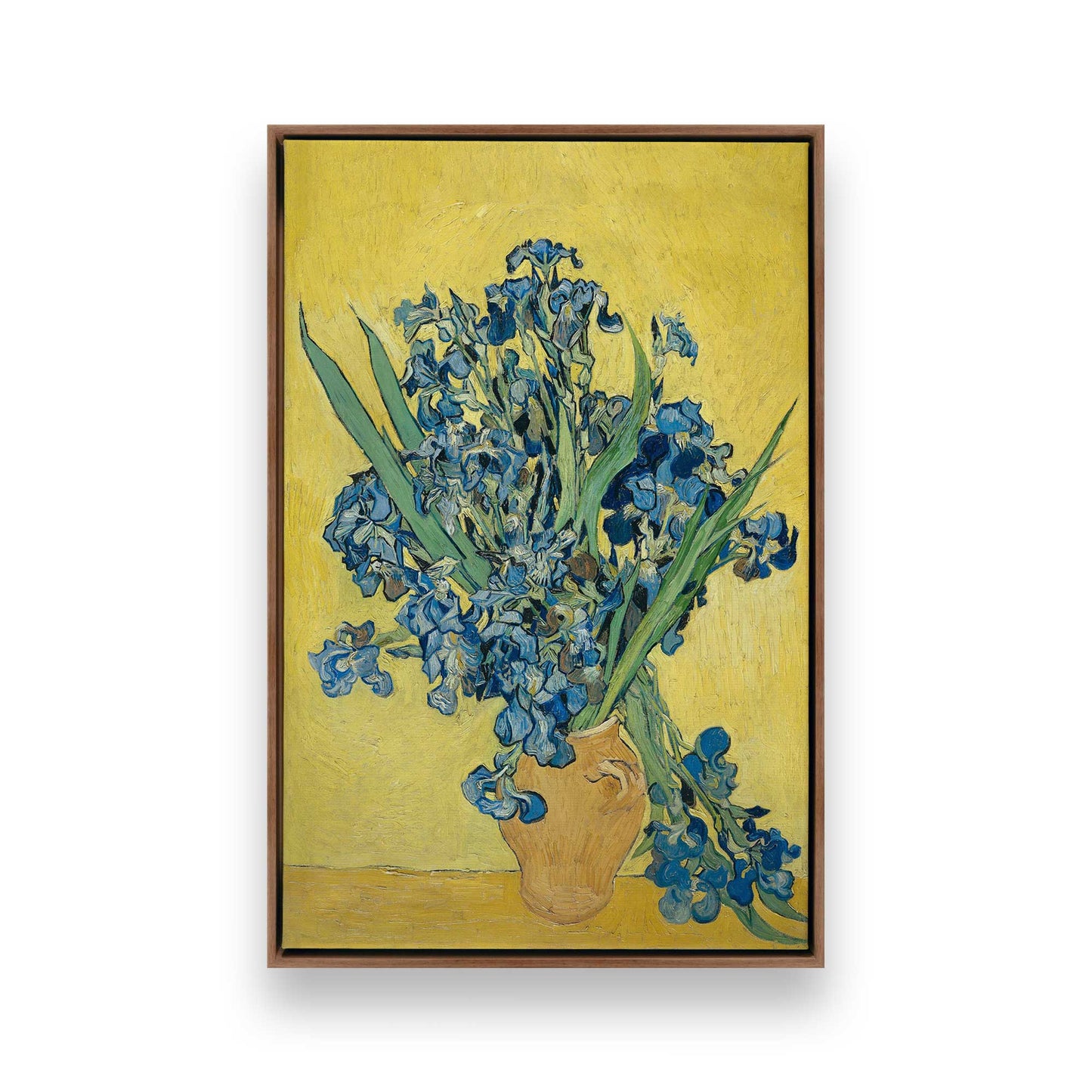 [Color:Walnut], Picture of art in a Walnut frame
