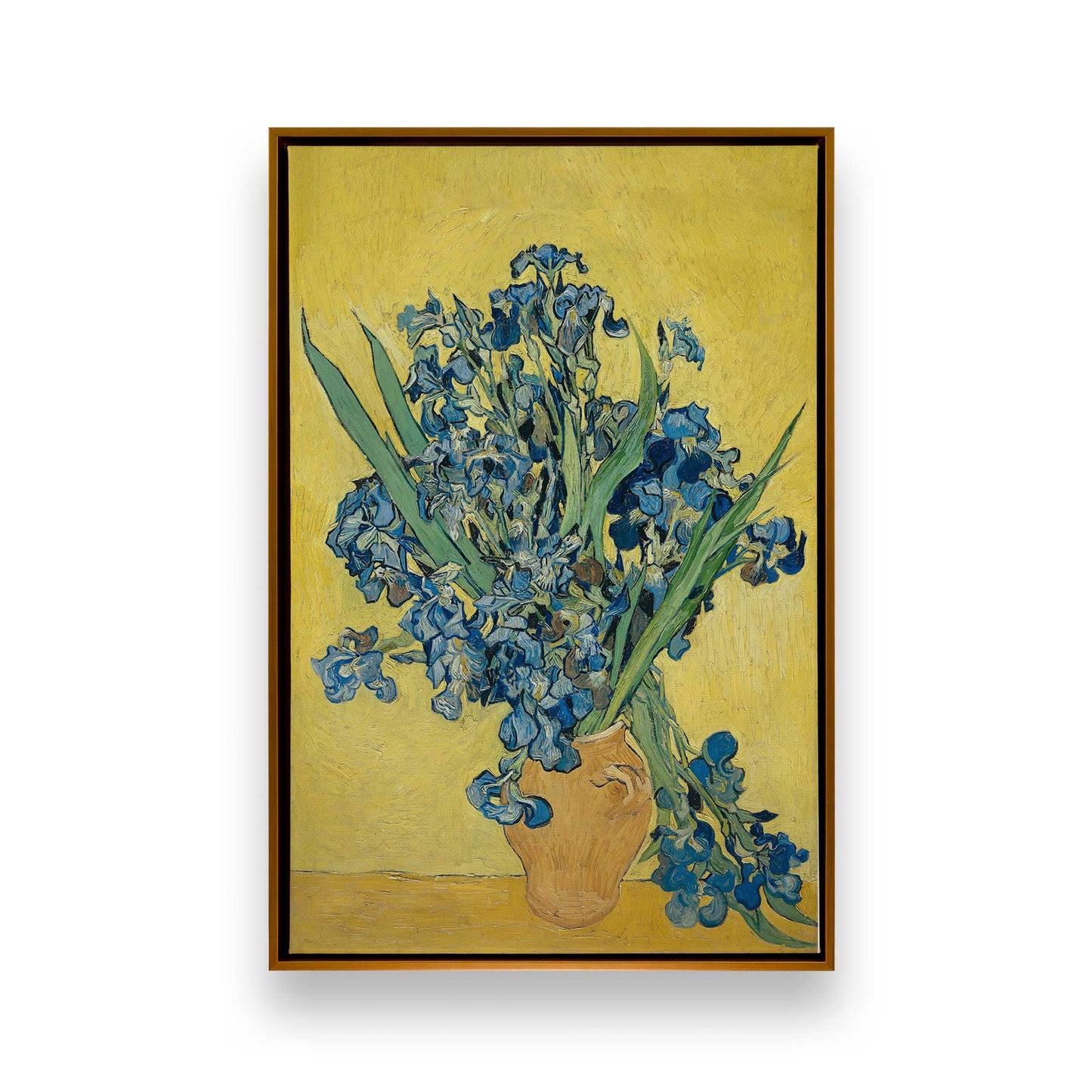 [Color:Polished Gold], Picture of art in a Polished Gold frame