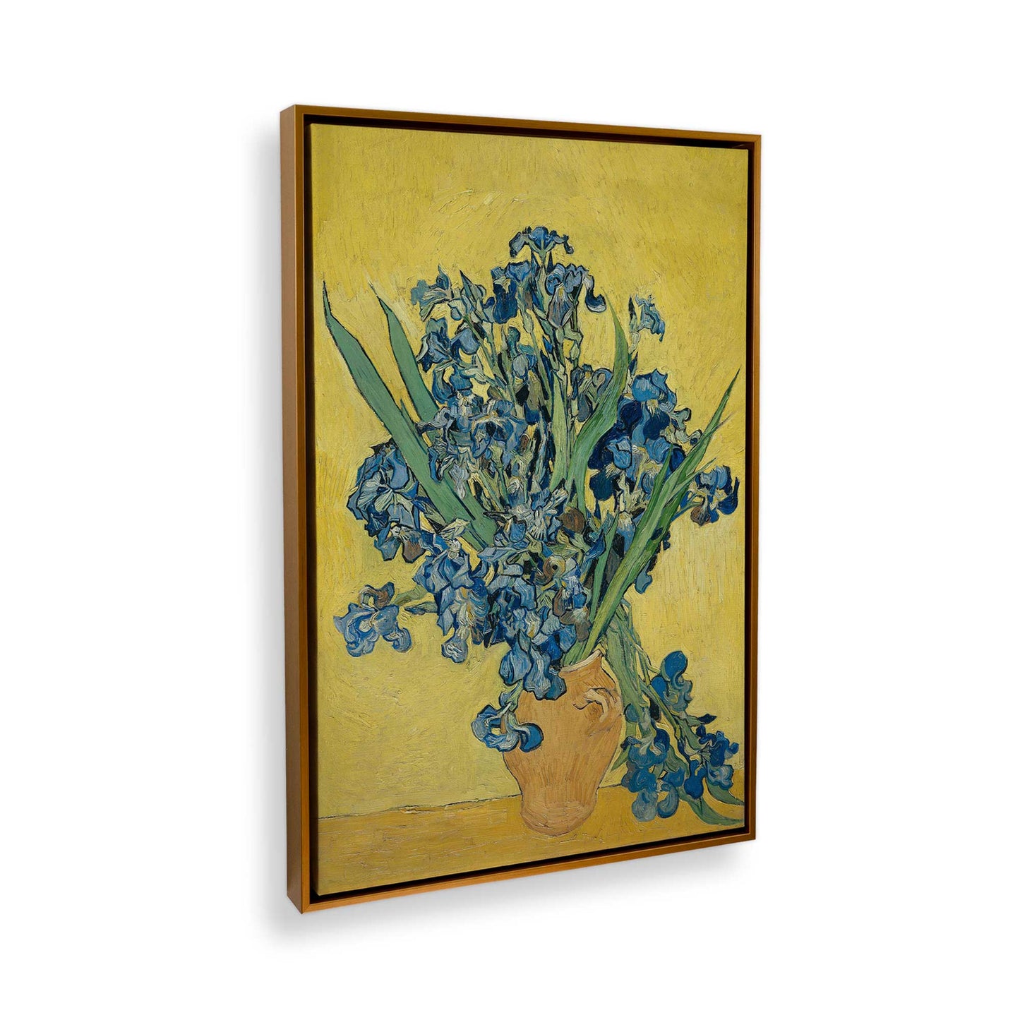 [Color:Polished Gold], Picture of the corner of the art