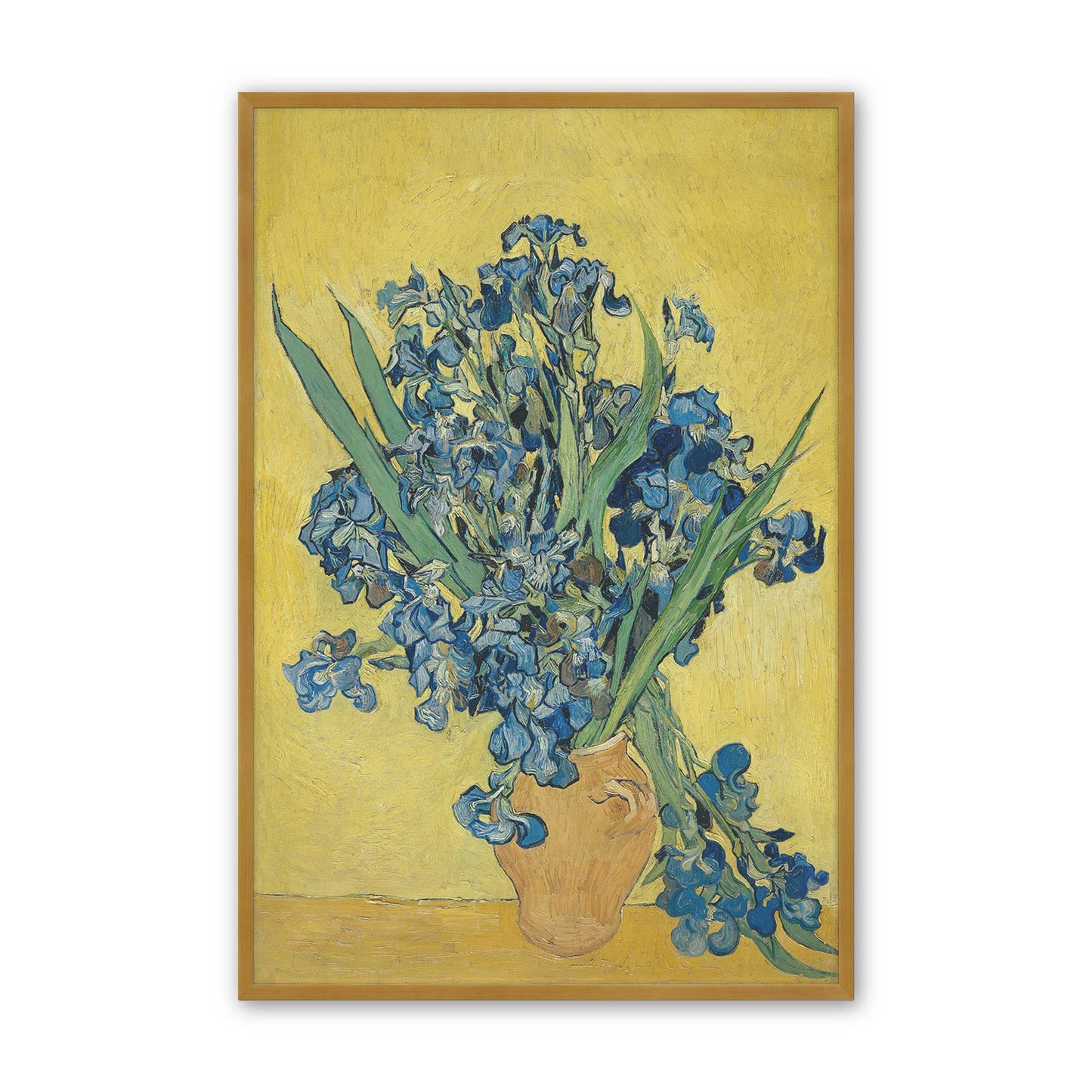 [Color:Polished Gold], Picture of art in a Polished Gold frame