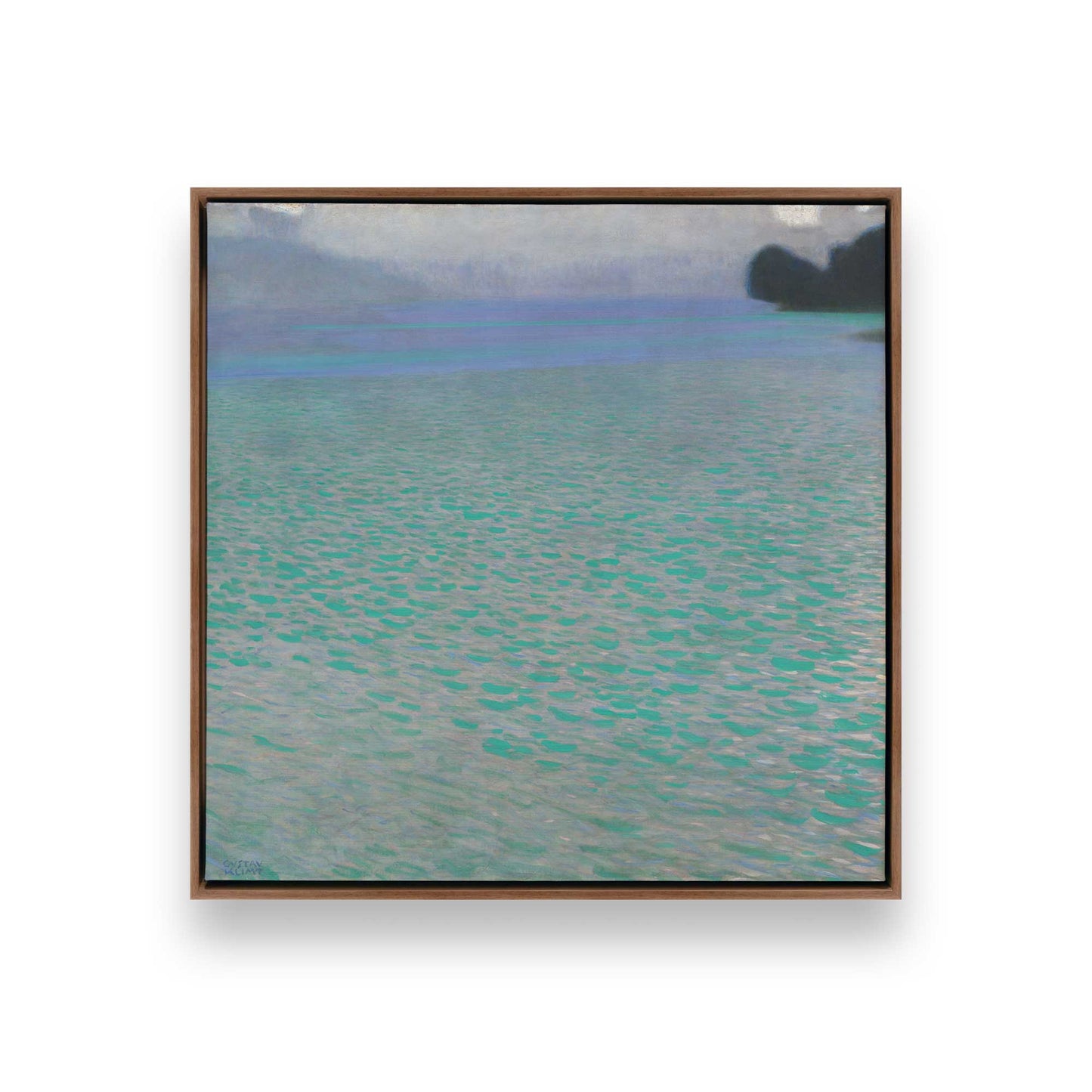 [Color:Walnut], Picture of art in a Walnut frame