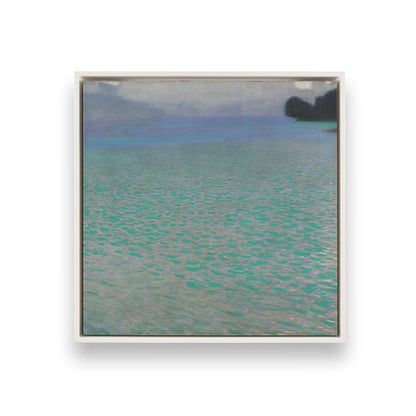 [Color:Opaque White], Picture of art in a White frame