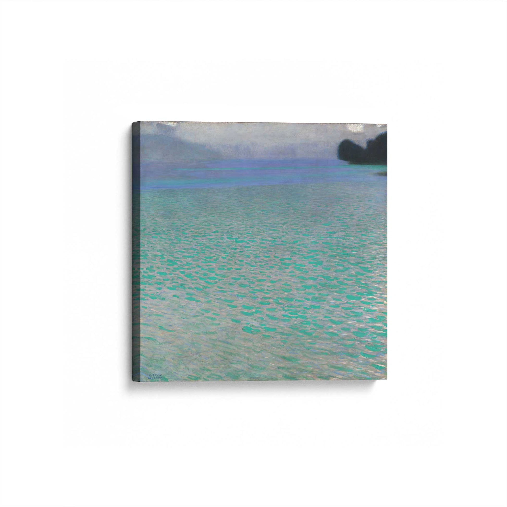 [Color:Stretched Canvas], Picture of art at an angle