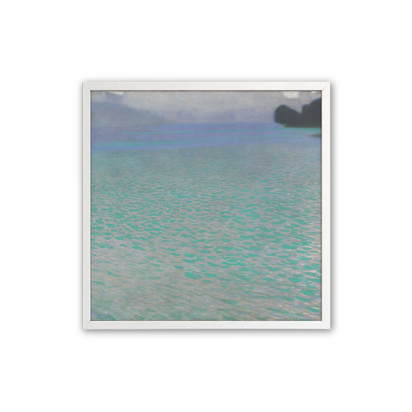 [Color:Opaque White], Picture of art in a Opaque White frame