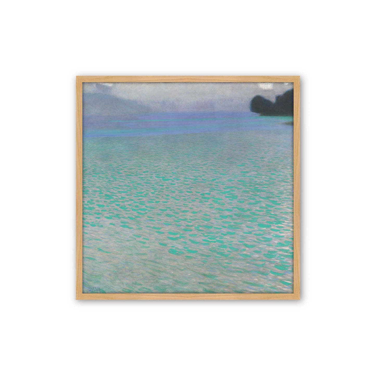 [Color:American Maple], Picture of art in a American Maple frame
