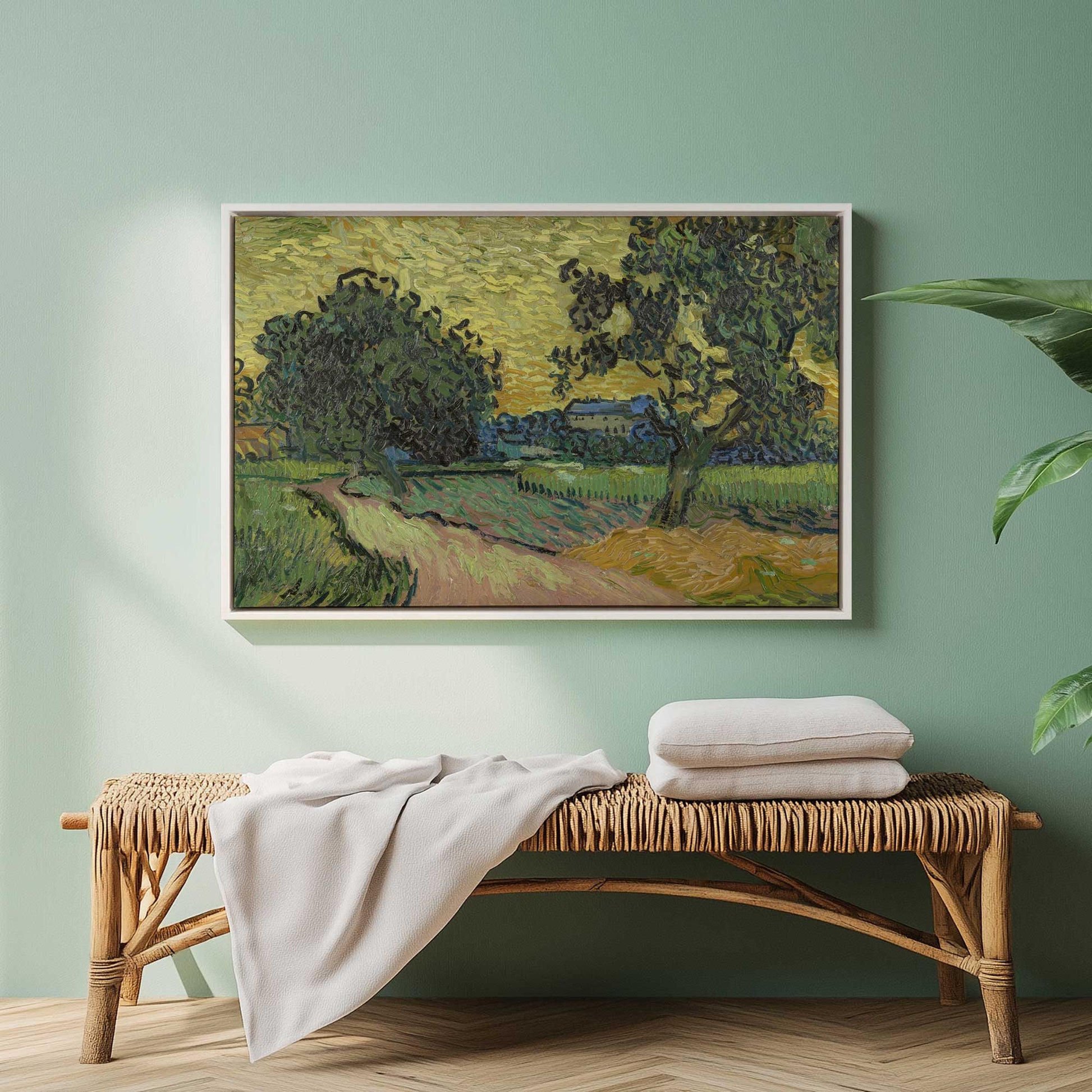 Picture of art in a room