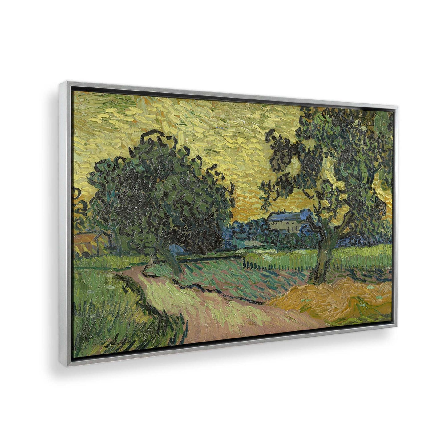 [Color:Polished Chrome], Picture of the corner of the art