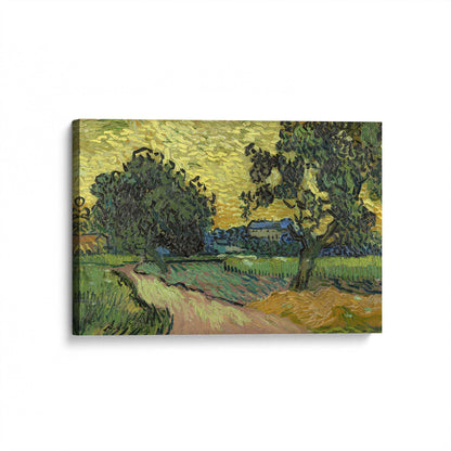 [Color:Stretched Canvas], Picture of art at an angle
