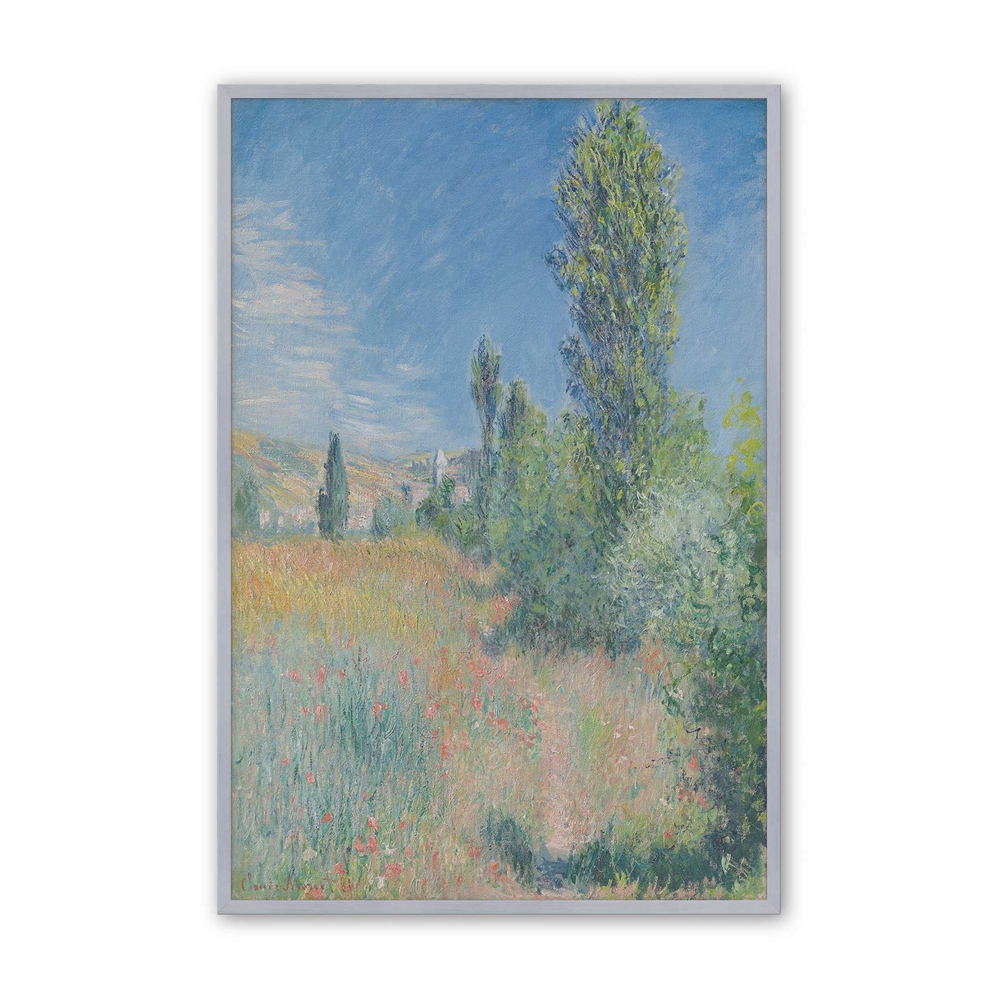 [Color:Polished Chrome], Picture of art in a Polished Chrome frame
