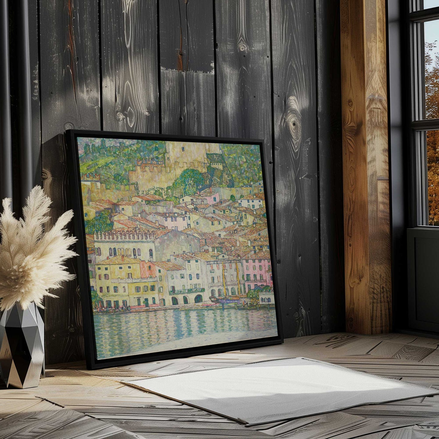 Picture of art in a room