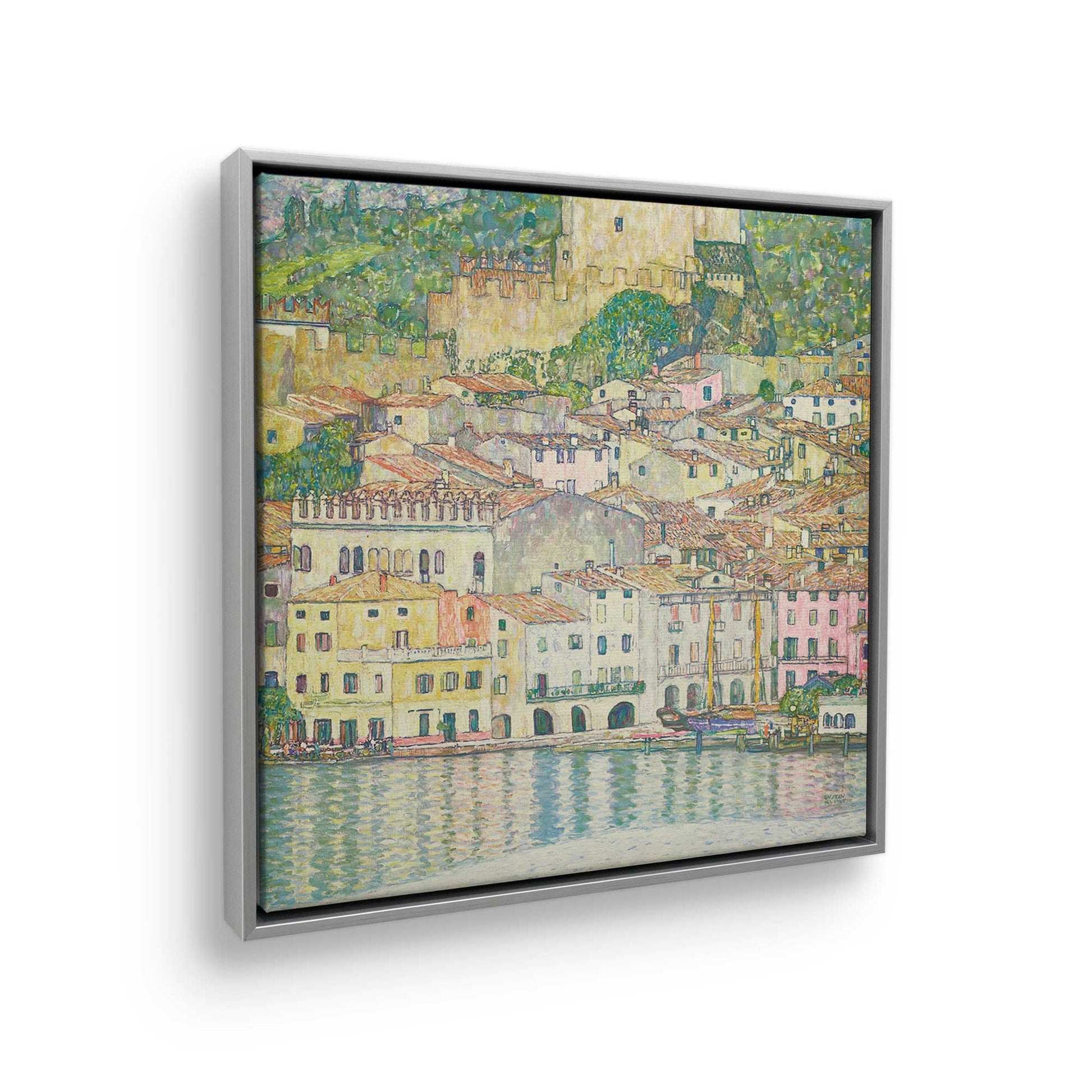 [Color:Polished Chrome], Picture of the corner of the art