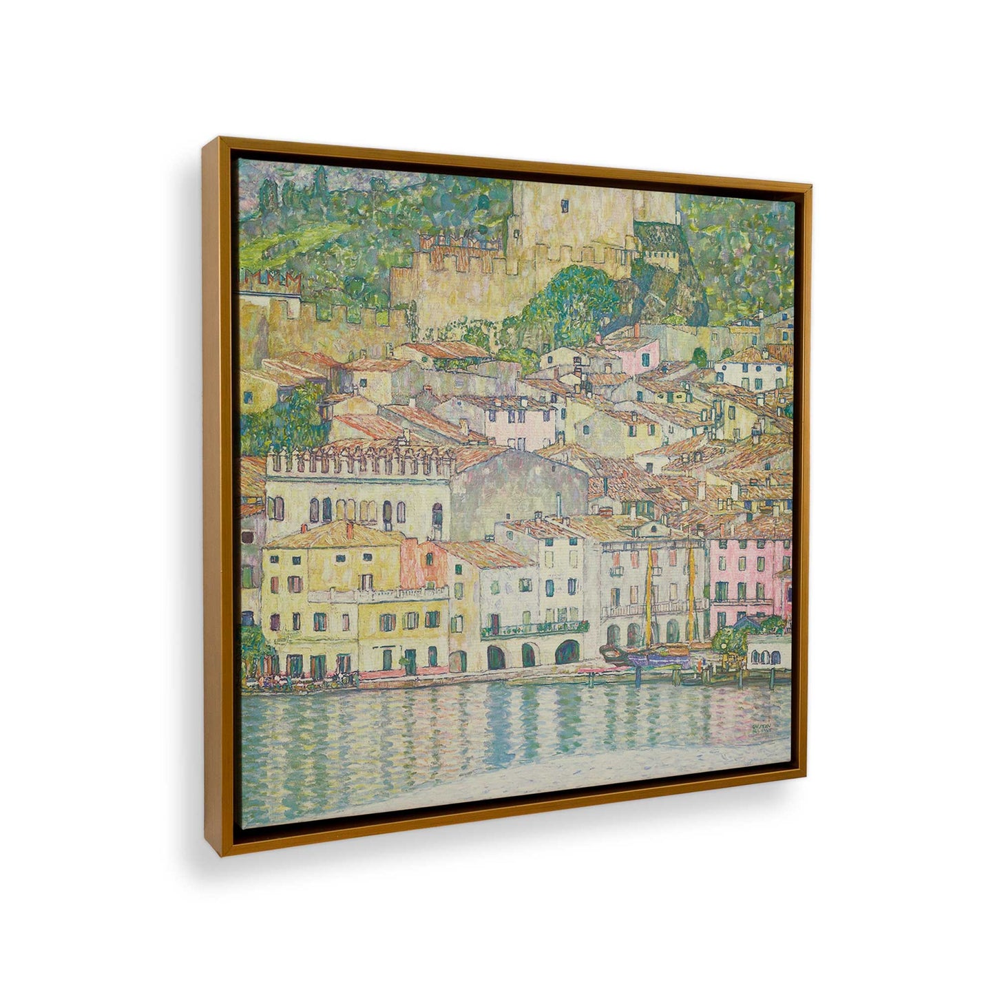 [Color:Polished Gold], Picture of the corner of the art