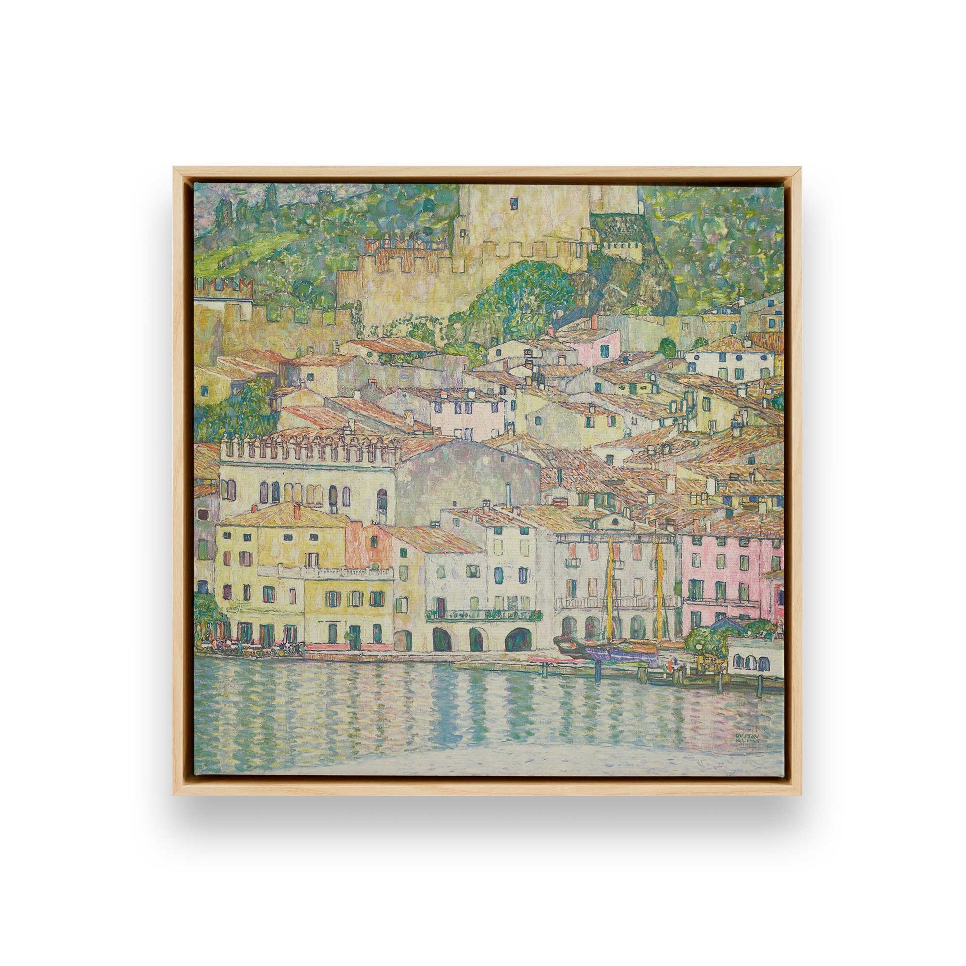 [Color:American Maple], Picture of art in a American Maple frame