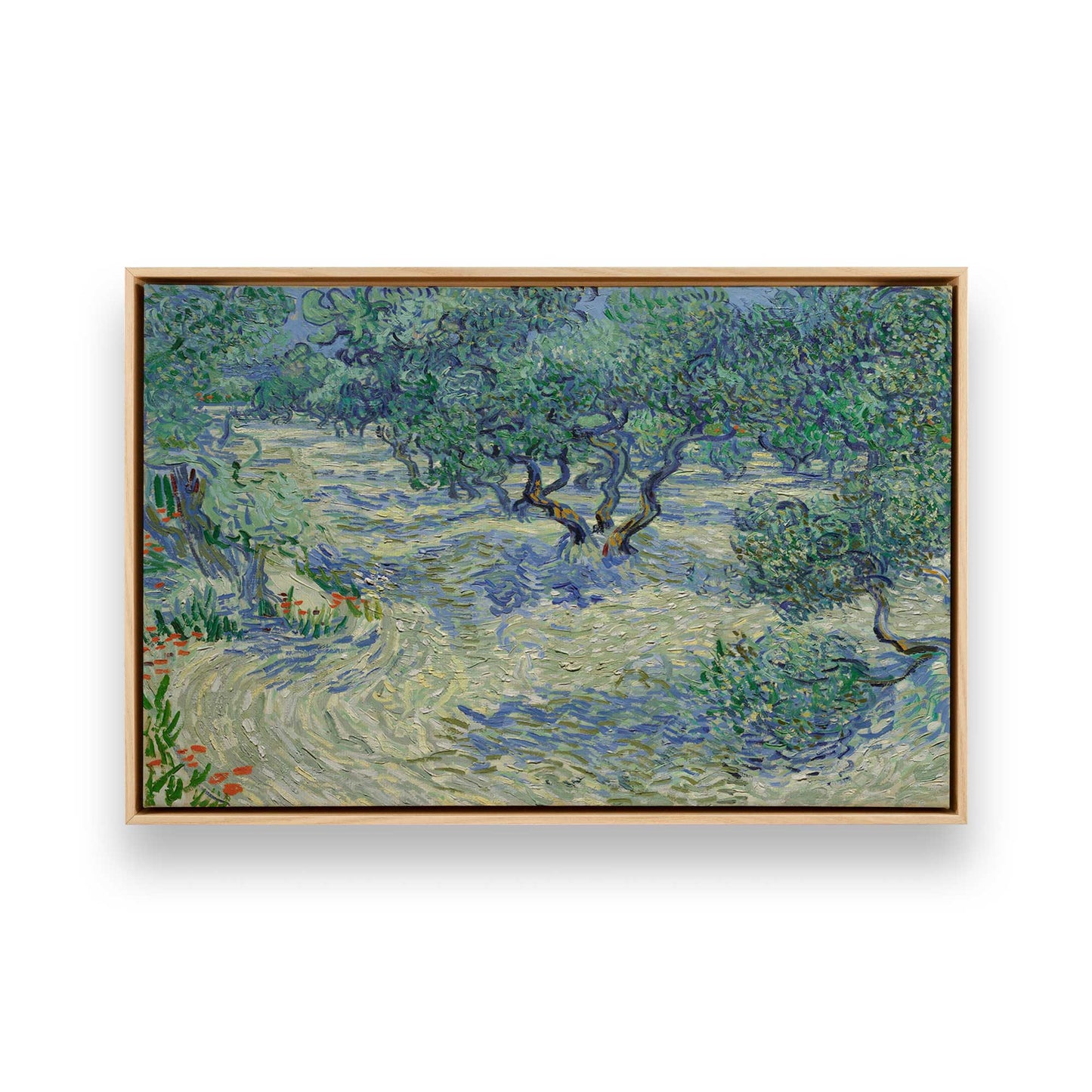 [Color:American Maple], Picture of art in a American Maple frame