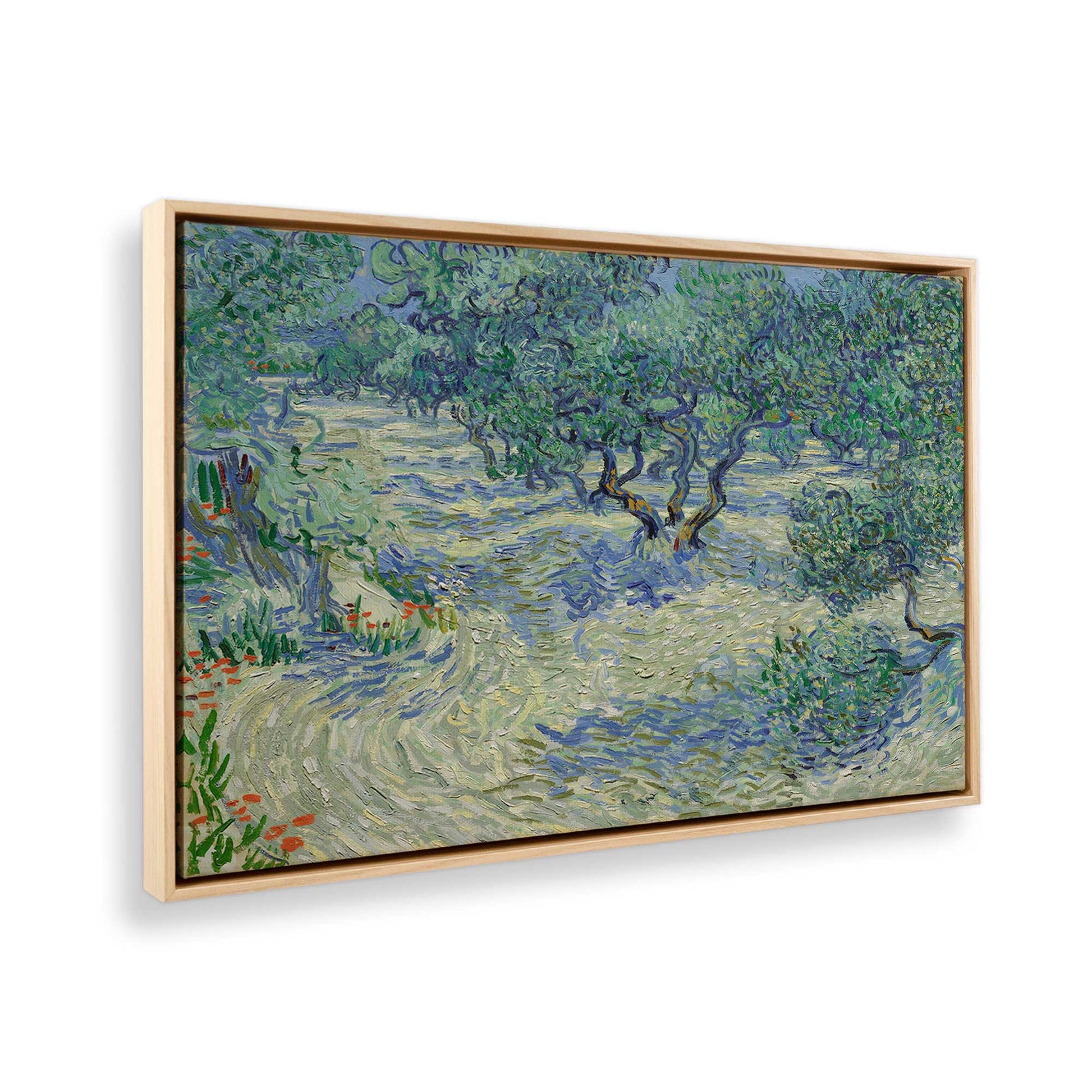 [Color:American Maple], Picture of the corner of the art