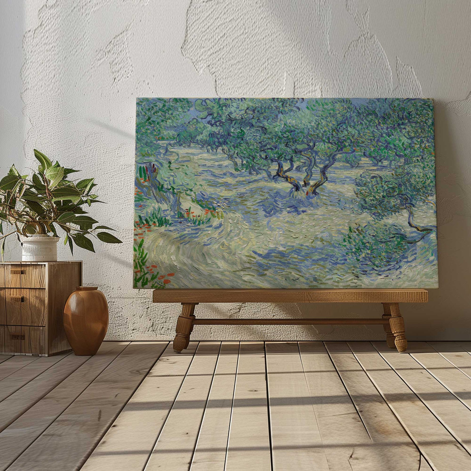 Picture of art in a room