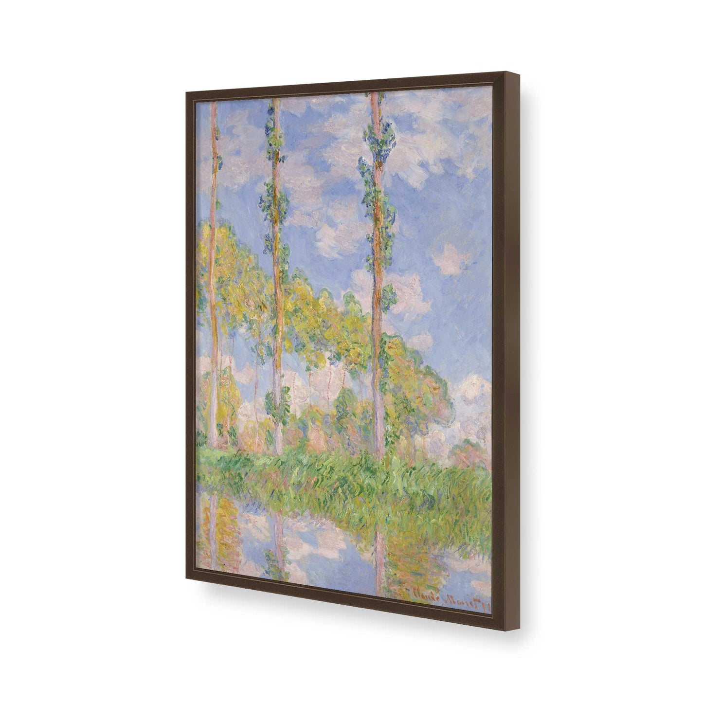 [Color:Belvinder Brown], Picture of art in a Belvinder Brown frame of the corner