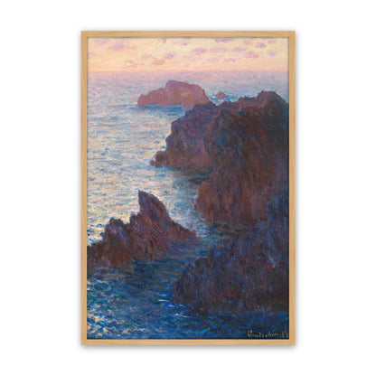 [Color:American Maple], Picture of art in a American Maple frame