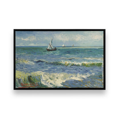 [Color:Satin Black], Picture of art in a Satin Black frame