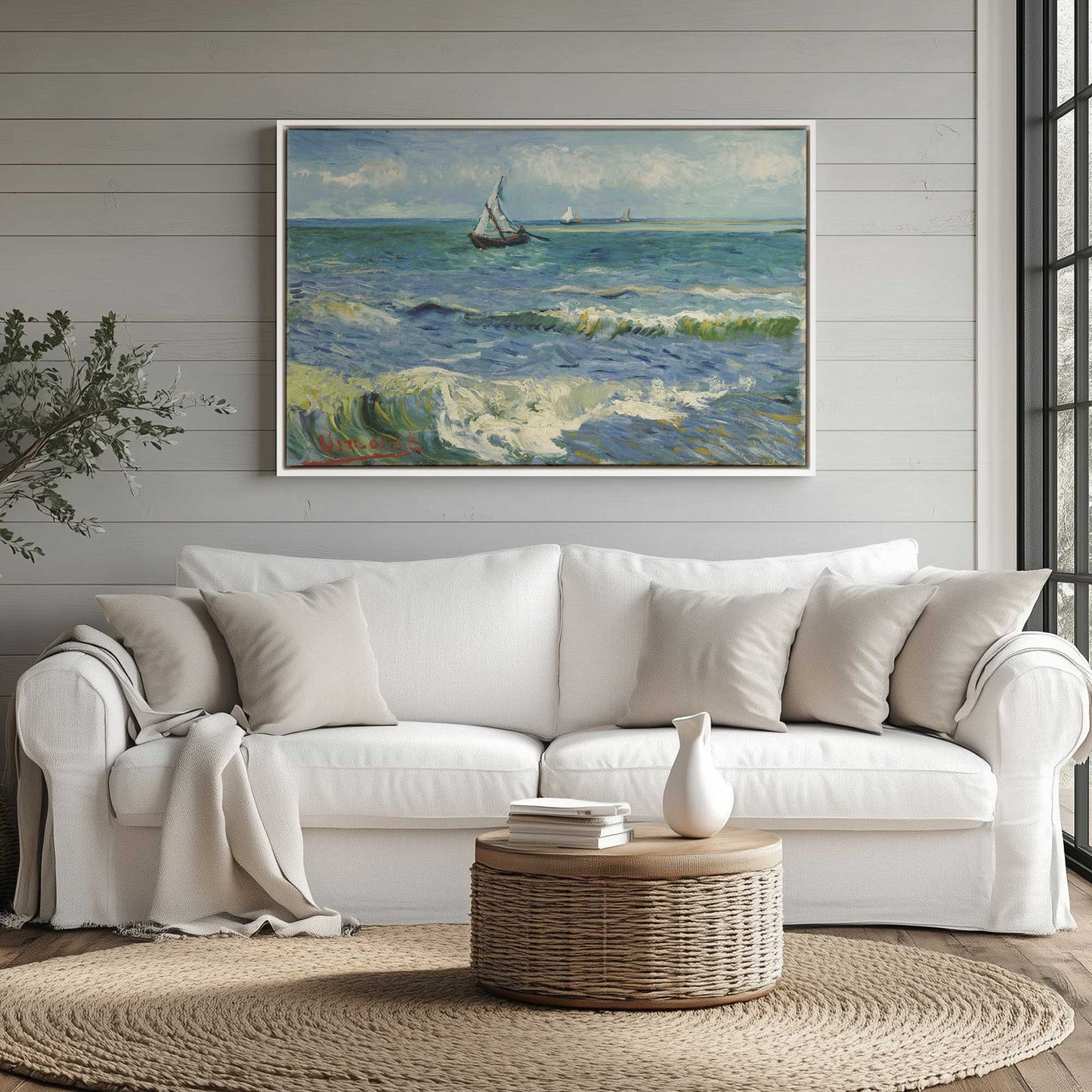 Picture of art in a room