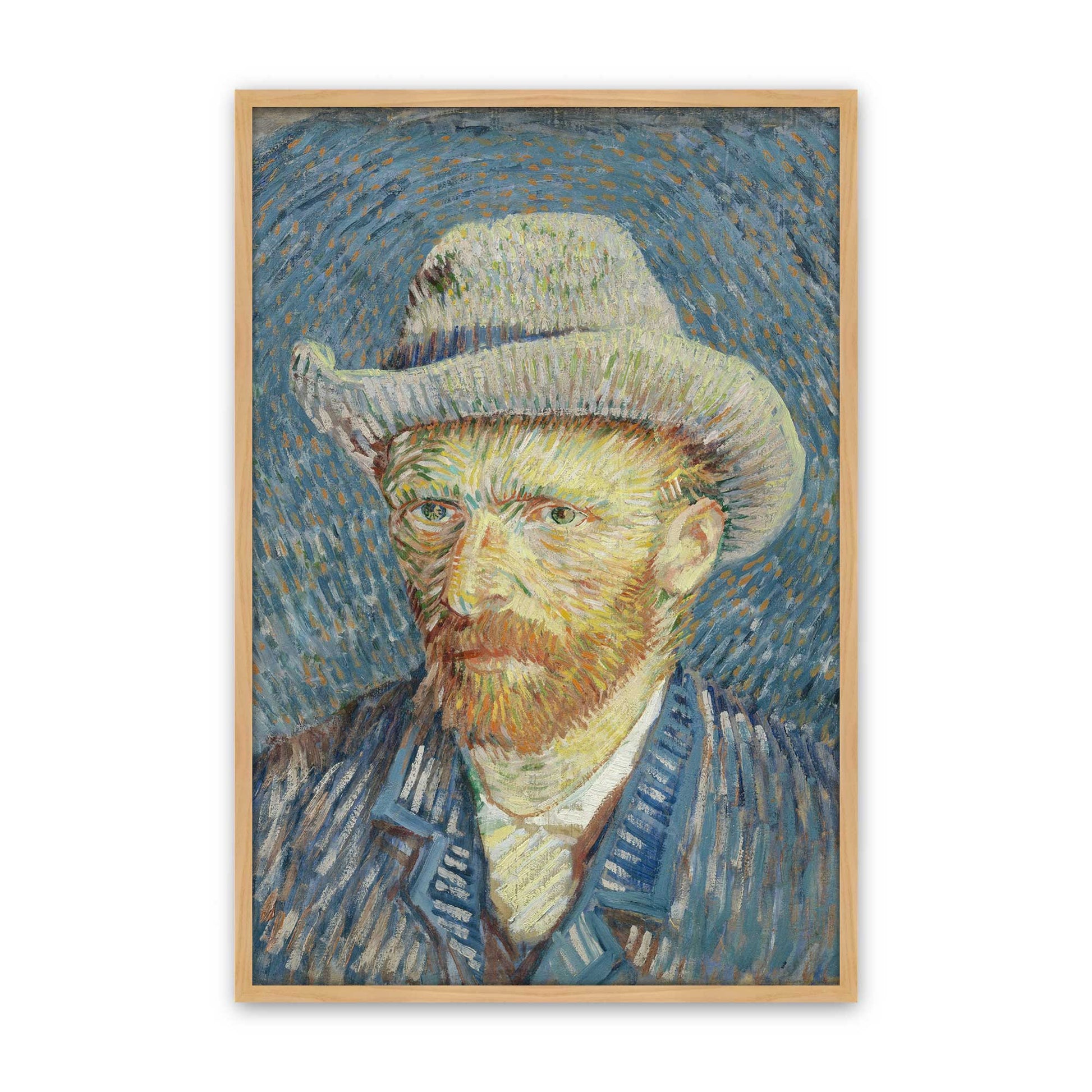 [Color:American Maple], Picture of art in a American Maple frame