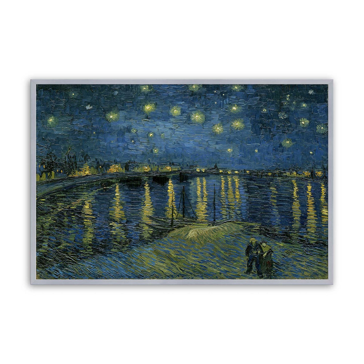 [Color:Polished Chrome], Picture of art in a Polished Chrome frame