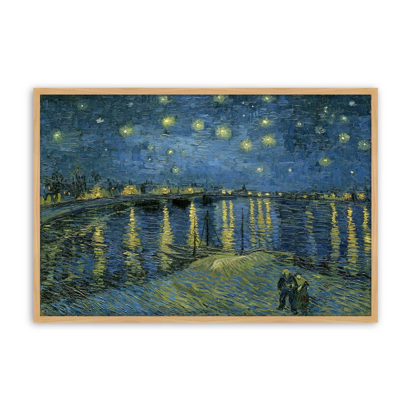 [Color:American Maple], Picture of art in a American Maple frame