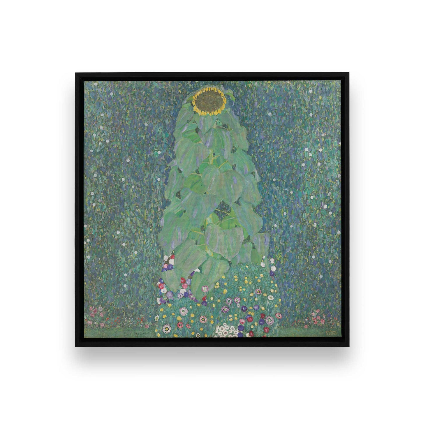 [Color:Satin Black], Picture of art in a Satin Black frame