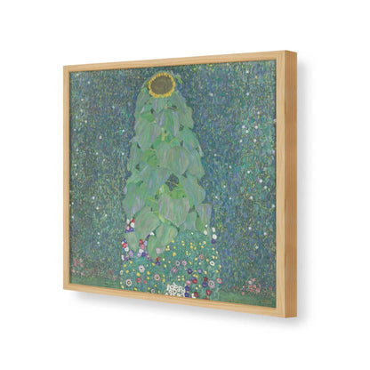 [Color:American Maple], Picture of art in a American Maple frame of the corner