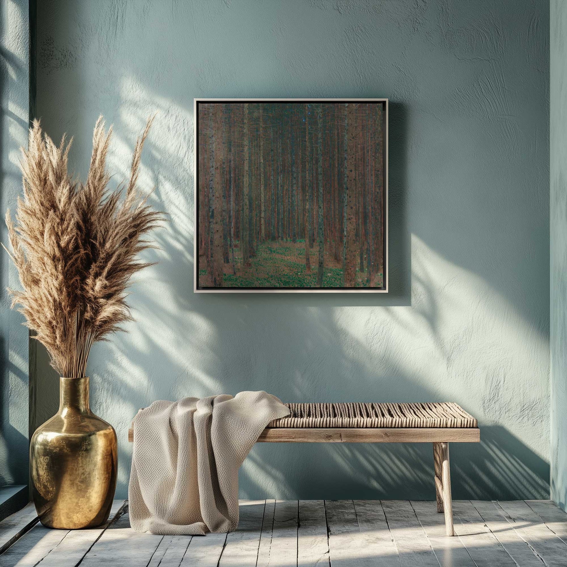 Picture of art in a room