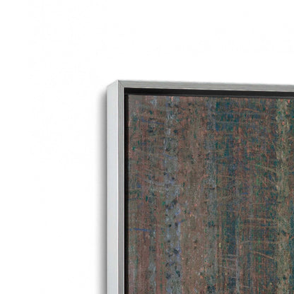 [Color:Polished Chrome], Picture of art in a Polished Chrome frame at an angle