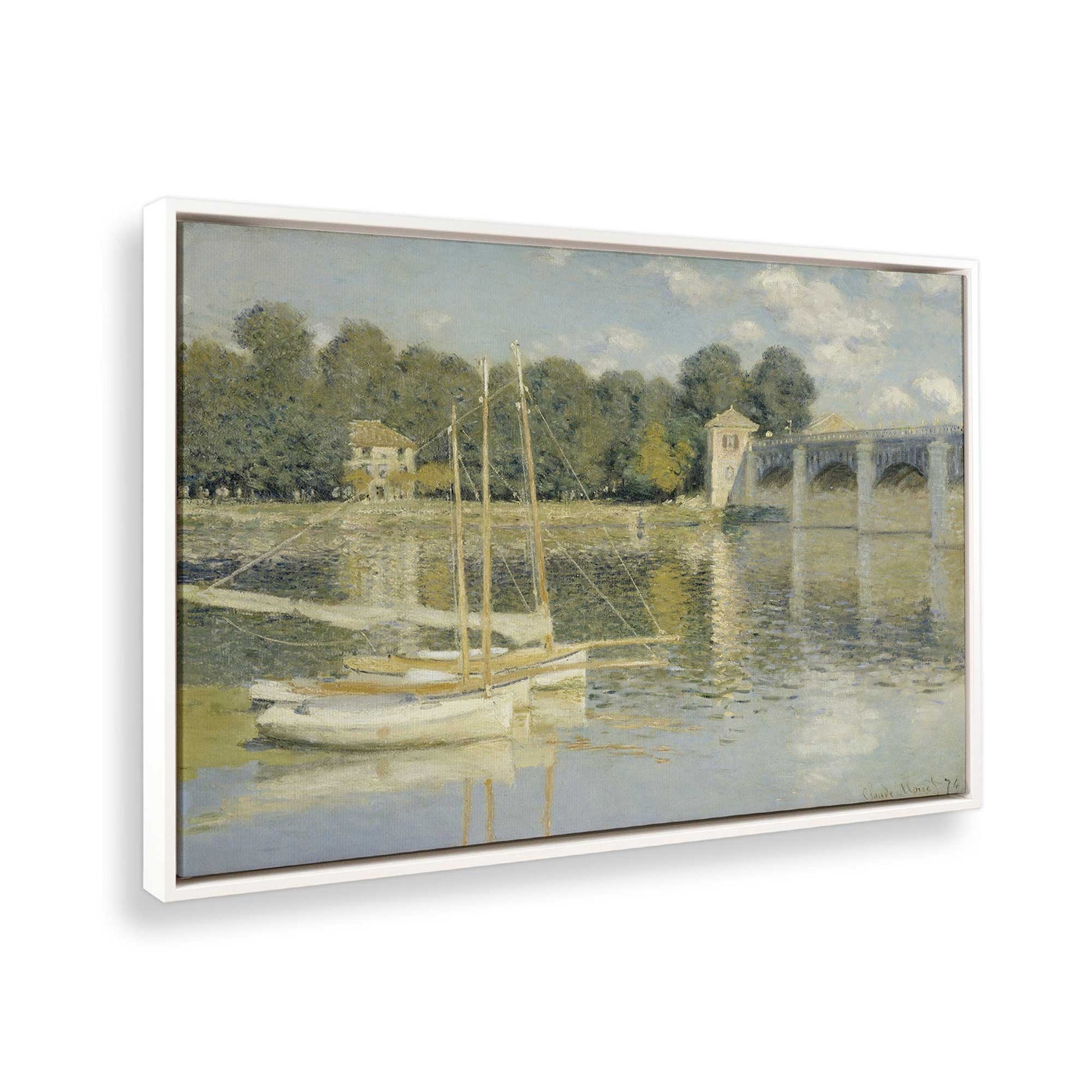[Color:Opaque White], Picture of the corner of the art